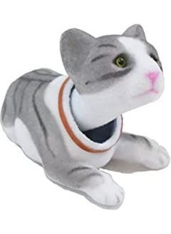 NIBEMINENT Frivolous Bobblehead Tabby Cat Figure  - Image 1