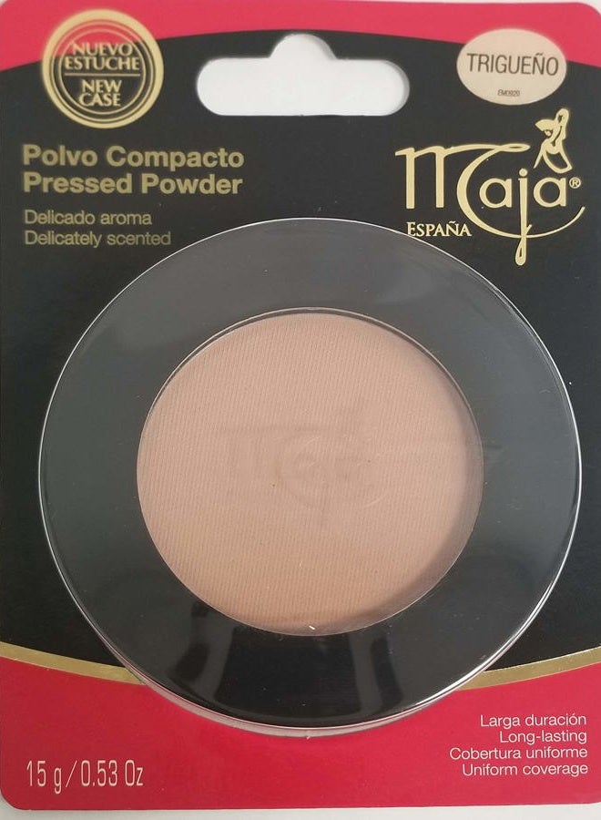 maja Cream Powder Trigueno .53 Oz. With Mirror-Polvo Crema Compacto Con Espejo - Image 2