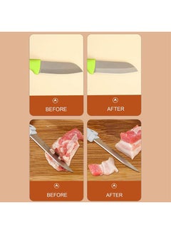 Hihonor Kitchen Knife Sharpener, Cutter Sharpener Tool with Non-Slip Base, Cartoon Shape Kitchen Tools Mini Sharpener, Knife Sharpener for Home, Restaurant  - Image 2