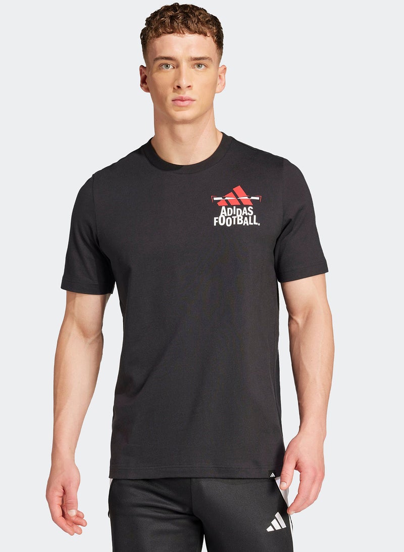 Adidas Football Graphic T-Shirt  - Image 1