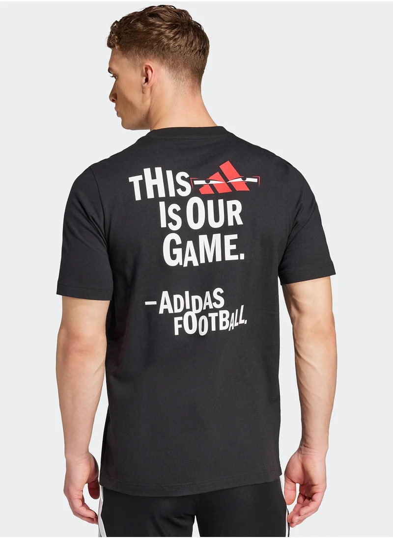 Adidas Football Graphic T-Shirt