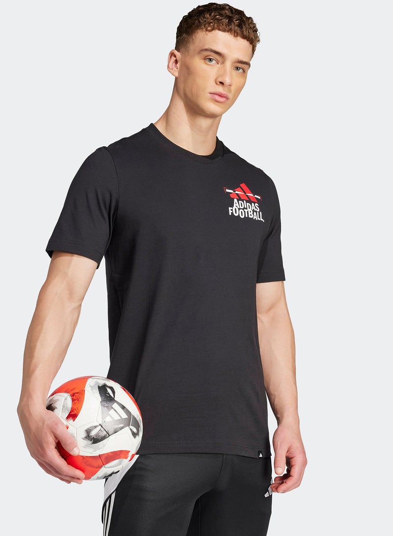 Adidas Football Graphic T-Shirt  - Image 5