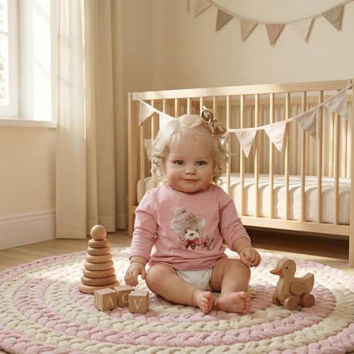 Zero Pam Realistic Reborn Baby Dolls Maddie Girl 20 Inch Real Life Baby Dolls Silicone Full BodyLifelike Newborn Baby Dolls That Look Real Toddler Anatomically Correct Dolls for Kids - Image 5