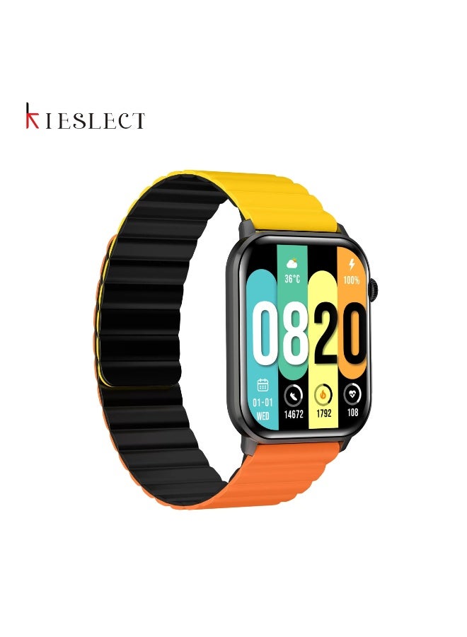 كيسلكت شاشة Calling Watch Ks مقاس 1.78 بوصة AMOLED، تعمل دائمًا على الشاشة، مقاومة للماء IP68، 100 وضع رياضي - Image 2