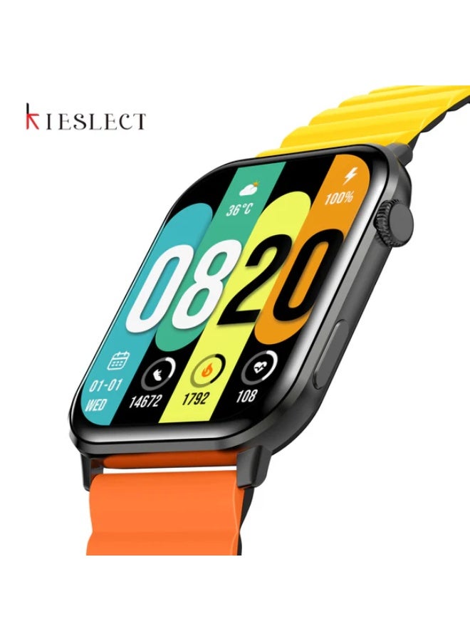 كيسلكت شاشة Calling Watch Ks مقاس 1.78 بوصة AMOLED، تعمل دائمًا على الشاشة، مقاومة للماء IP68، 100 وضع رياضي - Image 4