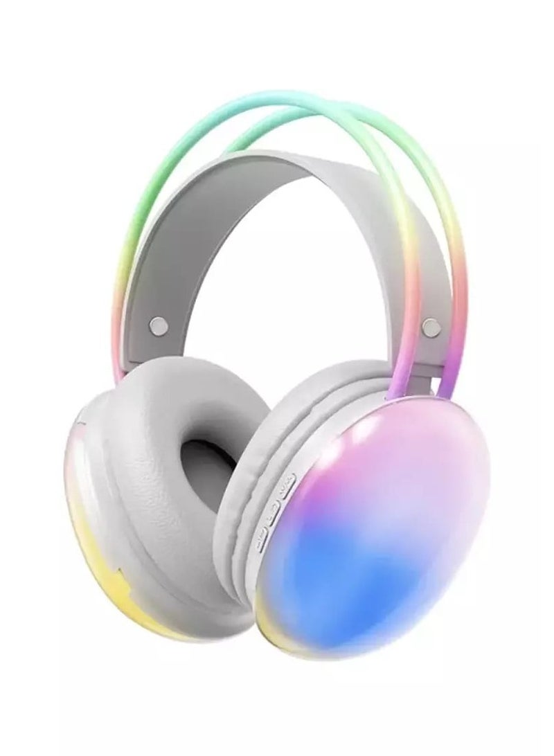 BAVIN BH-32 Bluetooth Wireless Headsets Built-in Mic And Controller And Rgb Light Widely Compatible - Image 1