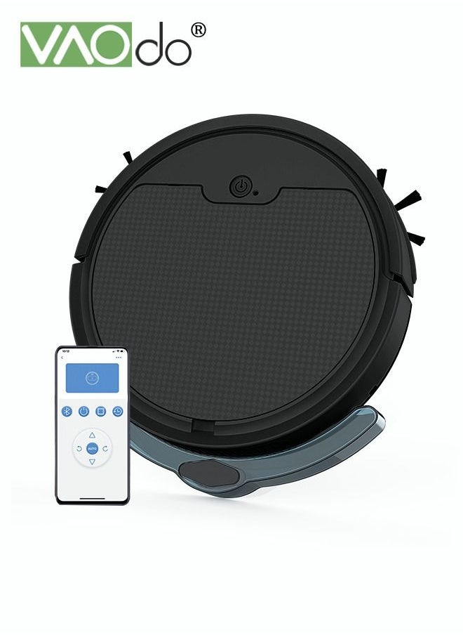 VAOdo - Robot Vacuum Sweeping Robot With Lidar Navigation Mop Broom 2-in-1 Vacuum Cleaner 3000pa Strong Suction Carpet Intelligent Surveying and Mapping APP Remote Control - Image 1