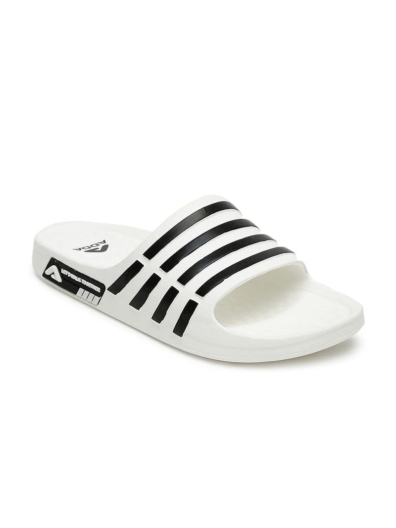 ADDA (LABEL) Men's Tm-next Gen White Ethylene Vinyl Acetate Slide - 10 - Image 1