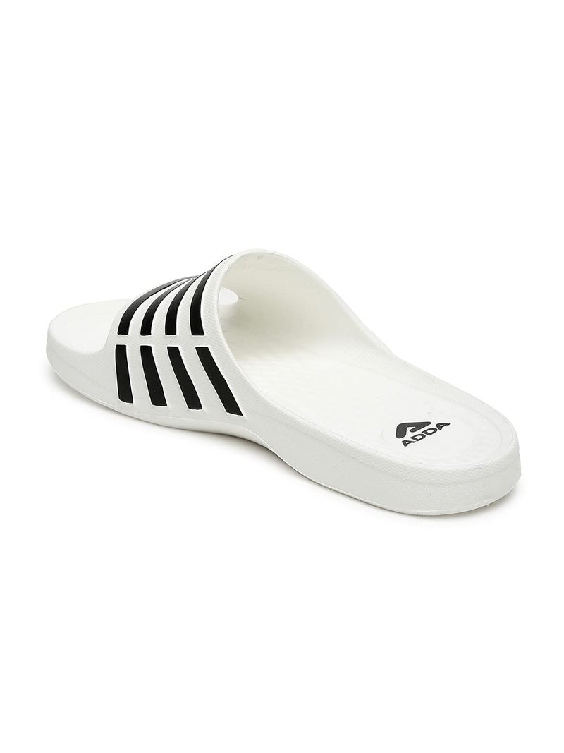 ADDA (LABEL) Men's Tm-next Gen White Ethylene Vinyl Acetate Slide - 10 - Image 4