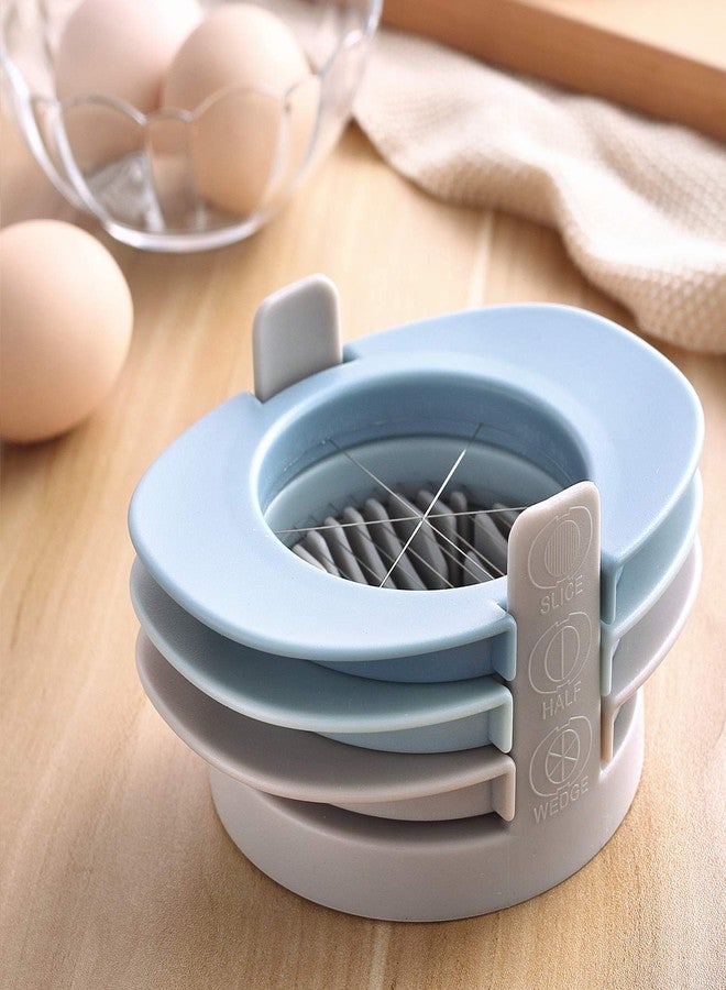 Ruibo Strawberry Slicer/Cutter With Stainless Steel Cutting Wires for Hard Boiled Egg Slicer Multicolour - Image 4