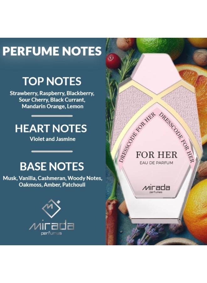 Mirada Dress Code For Her EDP 85ml - Image 4