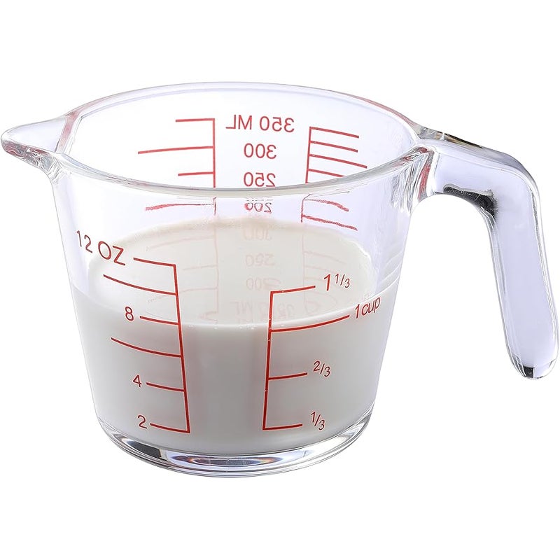 KCKHFA Glass Measuring Cup For Baking and Cooking, Dishwasher, Freezer, Microwave and Oven Safe, kitchen Essentials Tools - Image 1