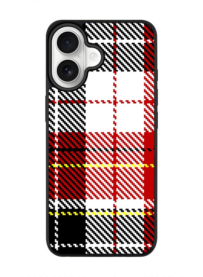 Stylizedd iPhone 17 Case, [Compatible with MagSafe] Slim Magnetic cover Phone Case iPhone 17 -English Flannel - Image 1