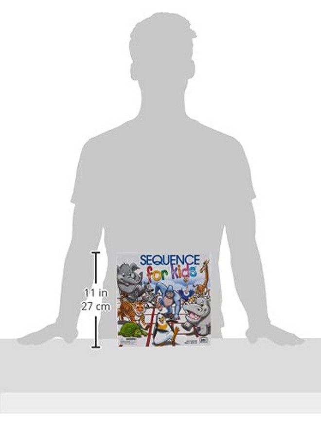 Jax SEQUENCE for Kids -- The 'No Reading Required' Strategy Game by Jax and Goliath, Multi Color, 11 inches (2-4 players) (Packaging May Vary) - Image 3