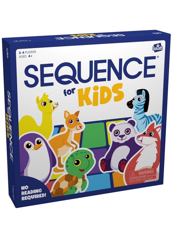 Jax SEQUENCE for Kids -- The 'No Reading Required' Strategy Game by Jax and Goliath, Multi Color, 11 inches (2-4 players) (Packaging May Vary) - Image 5