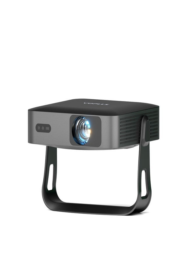 VOPLLS 【Netflix-Licensed Projector & Native 1080P】Thinnest 2.24" Smart Mini Projector with WiFi and Bluetooth, Auto Focus & Keystone Portable Outdoor Projector, VOPLLS 4K Support Home Movie Projector - Image 1
