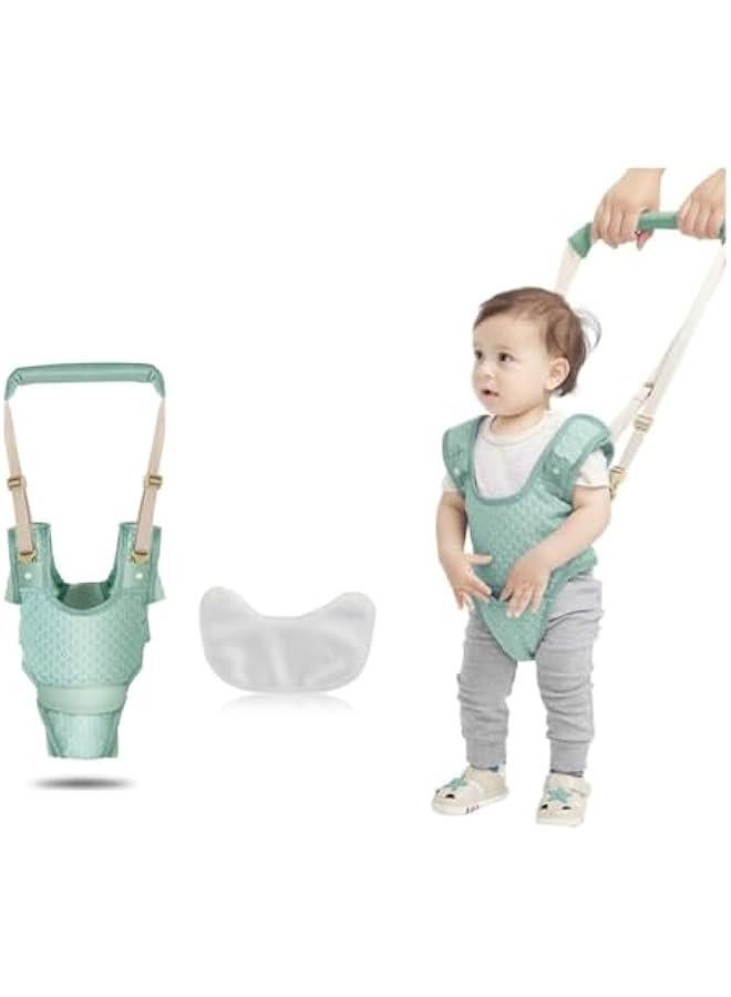 هوكور Handheld Baby Walking Harness, baby learning to walk safety belt, Adjustable Walker Safety Harness Assistant Belt for Toddler Infant Child 7-24 Month (Mint Green) - Image 1