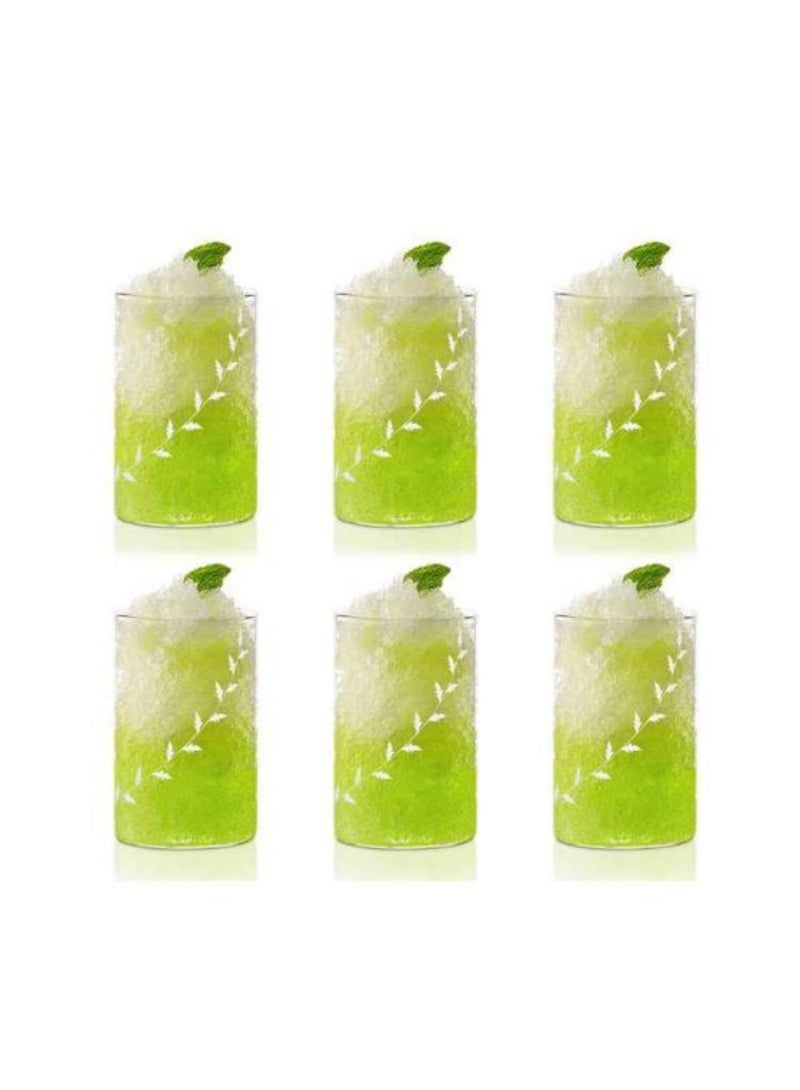 Top Pick Vision Glass Set Odorsit Includes 6 X Glass (Set Of 6) 