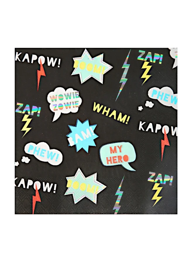 ميري ميري Zap! Large Napkin 13 x 13بوصة