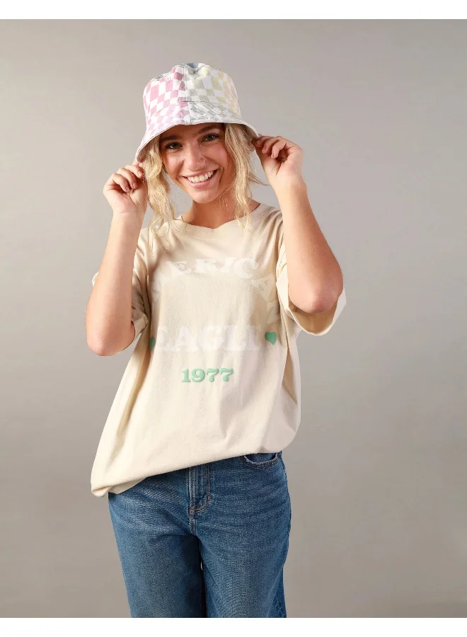 امريكان ايجل AE Oversized Graphic Tee