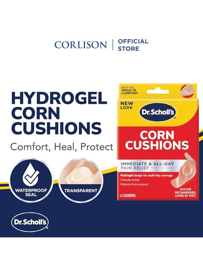 Dr. Scholl's DuraGel Corn Cushions, All-Day Pain Relief for Corns, 6 Count - Image 2