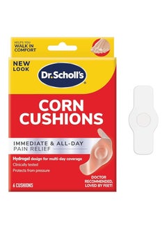 Dr. Scholl's Dr. Scholl's DuraGel Corn Cushions, All-Day Pain Relief for Corns, 6 Count  - Image 1