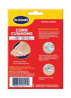 Dr. Scholl's Dr. Scholl's DuraGel Corn Cushions, All-Day Pain Relief for Corns, 6 Count  - Image 3