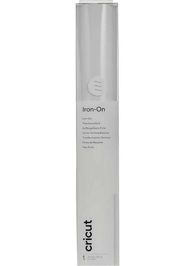 Cricut Everyday Iron-On 30x60cm White - Image 1