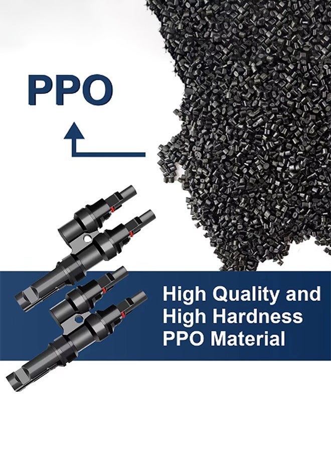 Maxima Solar Cable Accessories JMC-4BC 2X1 Male & Female Branch – Efficient Power Distribution & Easy Installation - Image 2