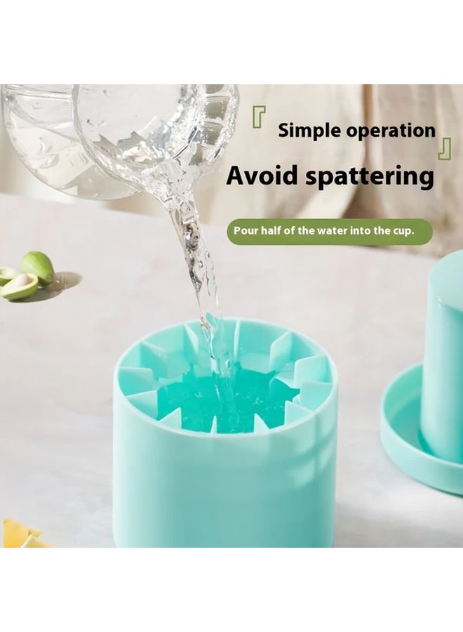 Yellow Silicone Ice Tray Easy To Use Durable Mold For Perfect Cubes Cocktails Bar - Image 3