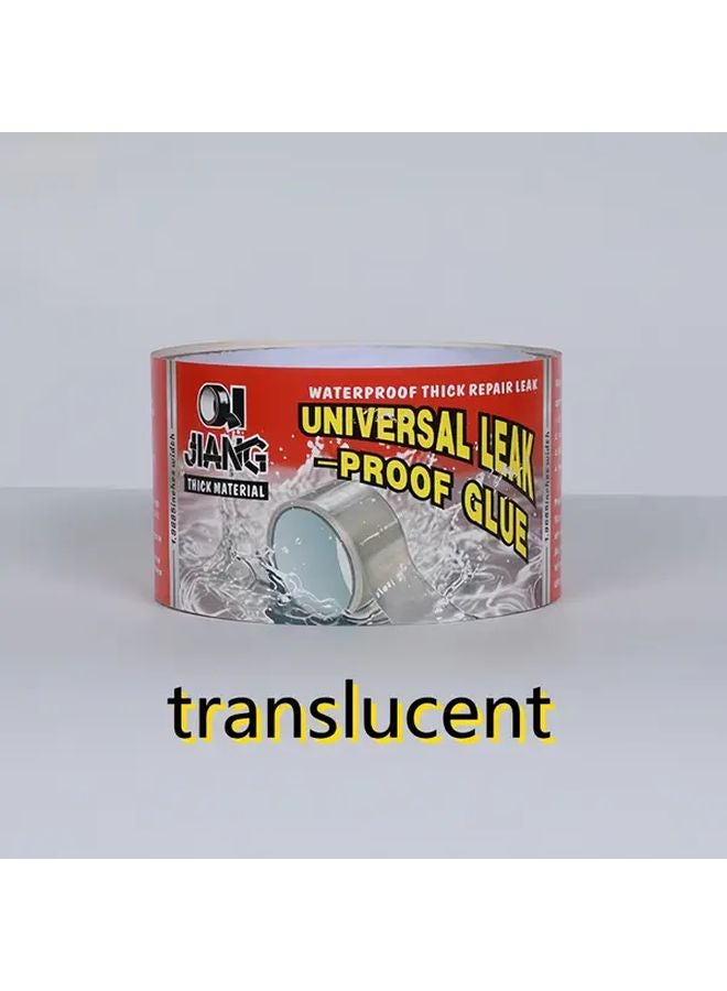 Transparent Leak Proof Tape 400 Percent Stronger Waterproof Sealant Indoor Outdoor Use - Image 1