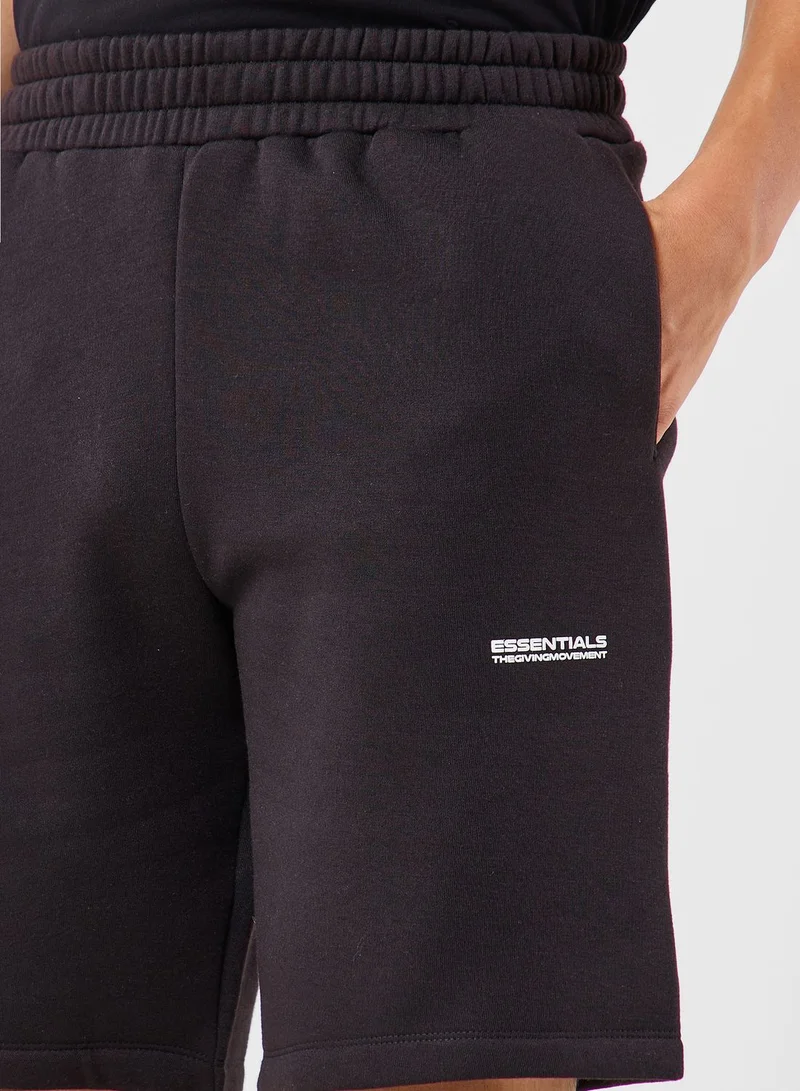 The Giving Movement Space Printed Shorts