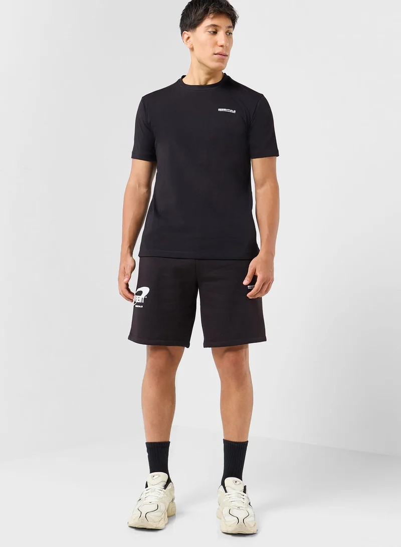 The Giving Movement Space Printed Shorts
