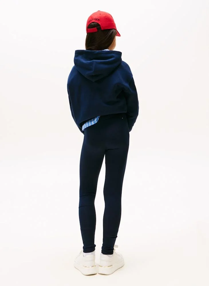 TOMMY HILFIGER Kids Flag Rhine Stone Legging