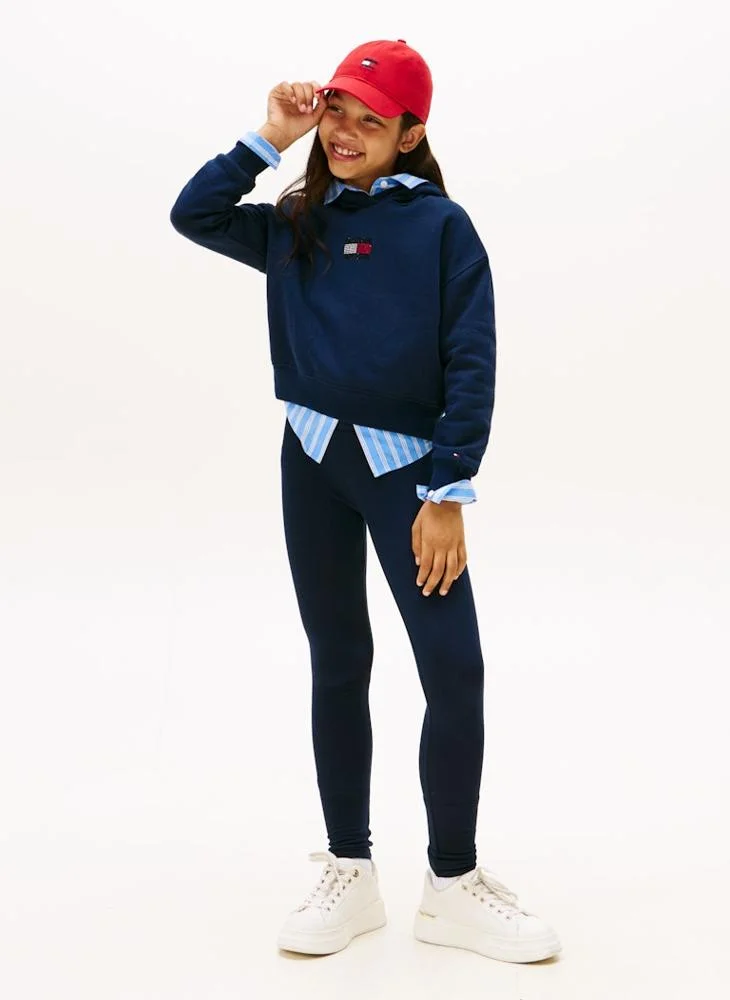 Tommy Hilfiger Blue Kids Flag Rhine Stone Legging for Men | Best Price UAE