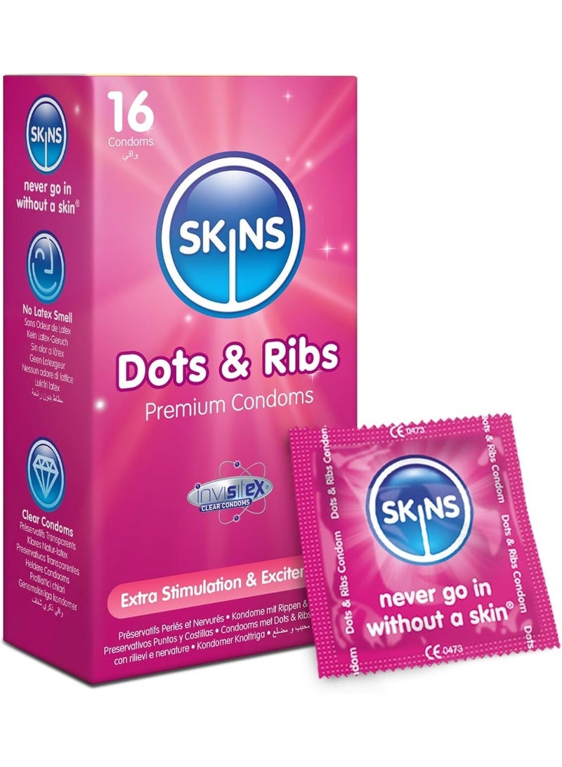 سكينز SKINS – Dots & Ribs – 16 Pcs - Image 3