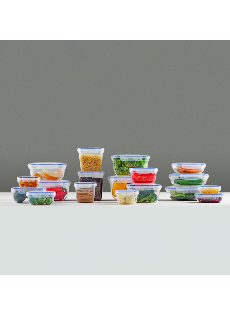 Dunia Fresh & Lock Rectangular 4-Piece Plastic Cans Set for Refrigerator with Airtight Lid - Storage Solution - BPA-Free | Lead-Free (550-1000-1800-3000 ML) - pzsku/Z876442EEE709927B7938Z/45/_/1711497498/f1176642-212c-467b-a350-f8870c8e5be1