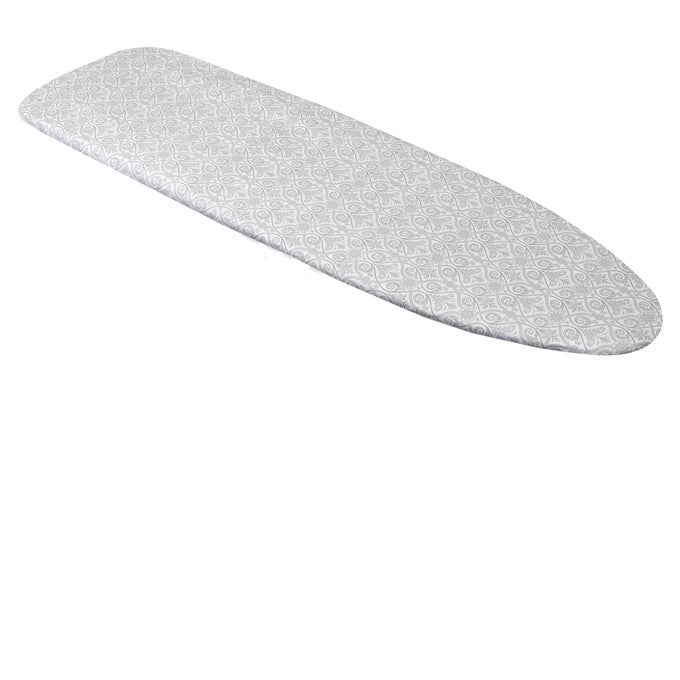 INTRICATE HEAVY DUTY IRONING BOARD COVER AND PAD THICK 3LAYER STAIN RESISTANT PADDING ELASTICIZED SKIRT CLICKTOCLOSE FASTENER 15 X 54 INCH BOARD NOT INCLUDED COVER ONLY