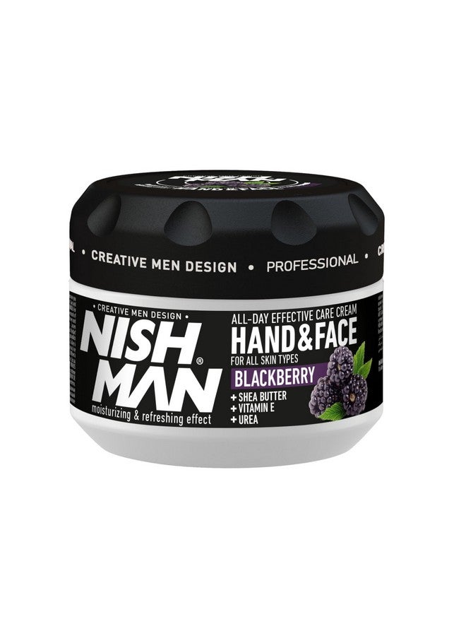 نيشمان كريم نيشمان لليدين والوجه برائحة التوت الأسود 300 مل
