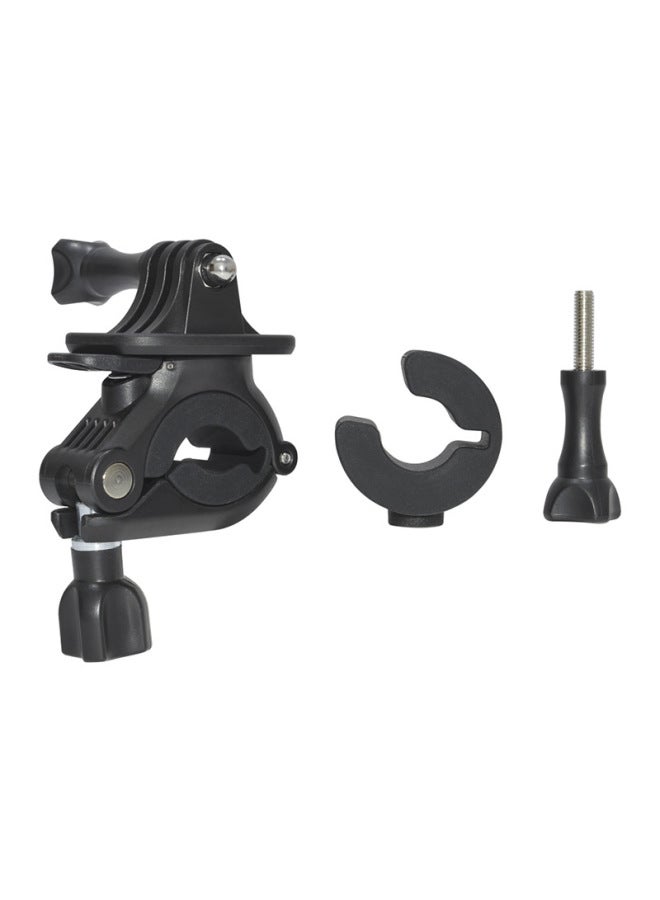 Generic Suitable For Gopro Handle/seat Tube/long Rod Fixing Seat Can Rotate 360 Degrees To Shoot Riding Sports Accessories-Color:Large With Rubber Pad  - Image 5