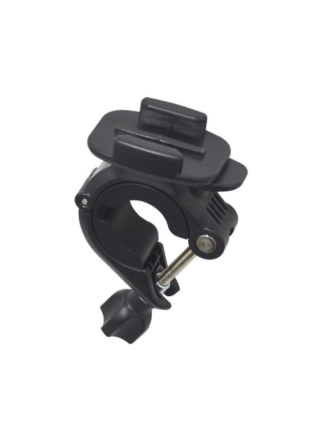 Generic Suitable For Gopro Handle/seat Tube/long Rod Fixing Seat Can Rotate 360 Degrees To Shoot Riding Sports Accessories-Color:Large With Rubber Pad  - Image 4