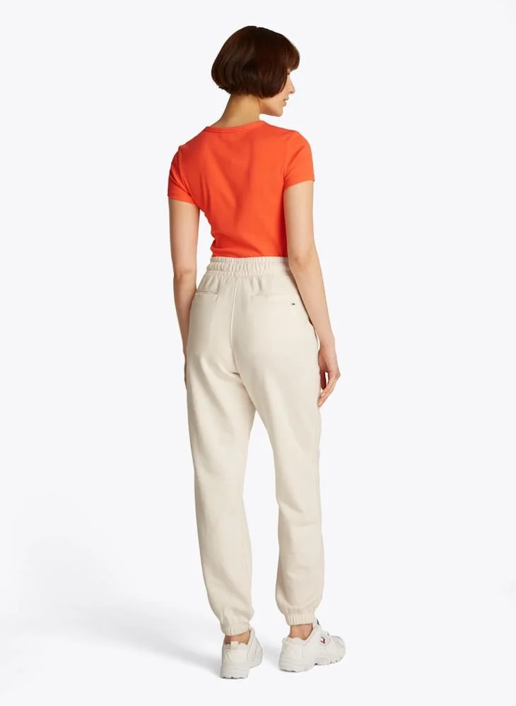 تومي جينز Logo Drawstring Detail Sweatpants