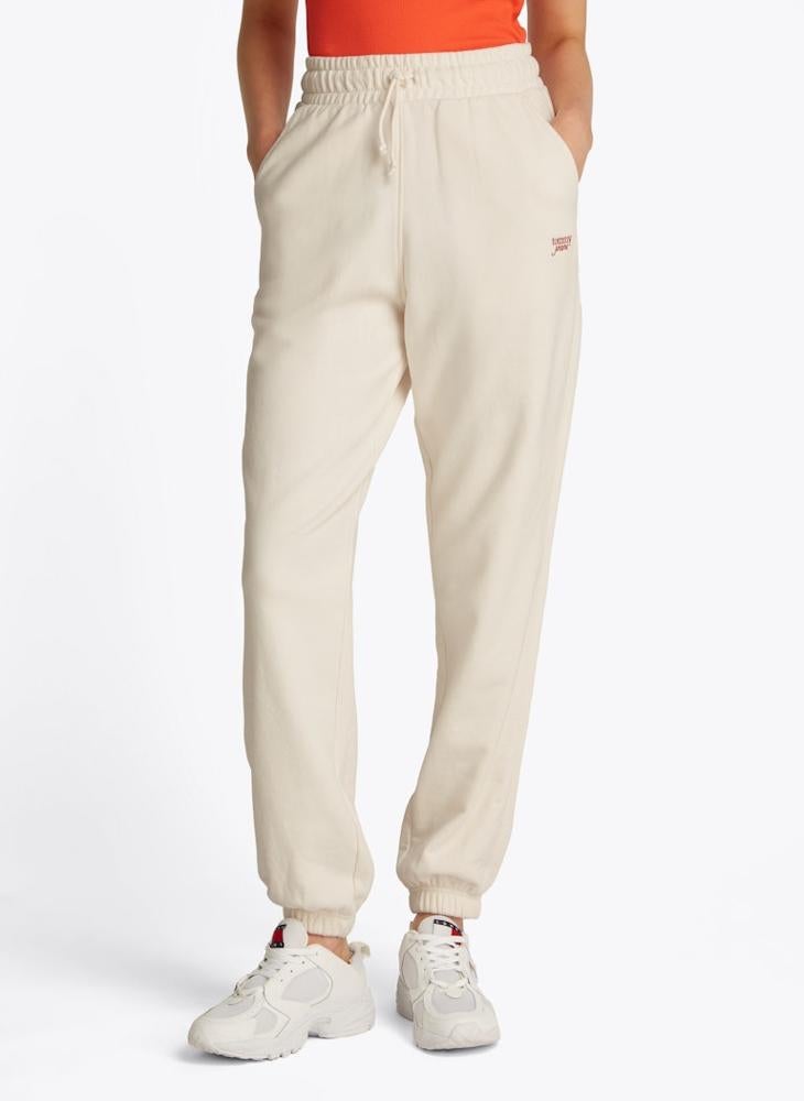 TOMMY JEANS Logo Drawstring Detail Sweatpants - Image 1