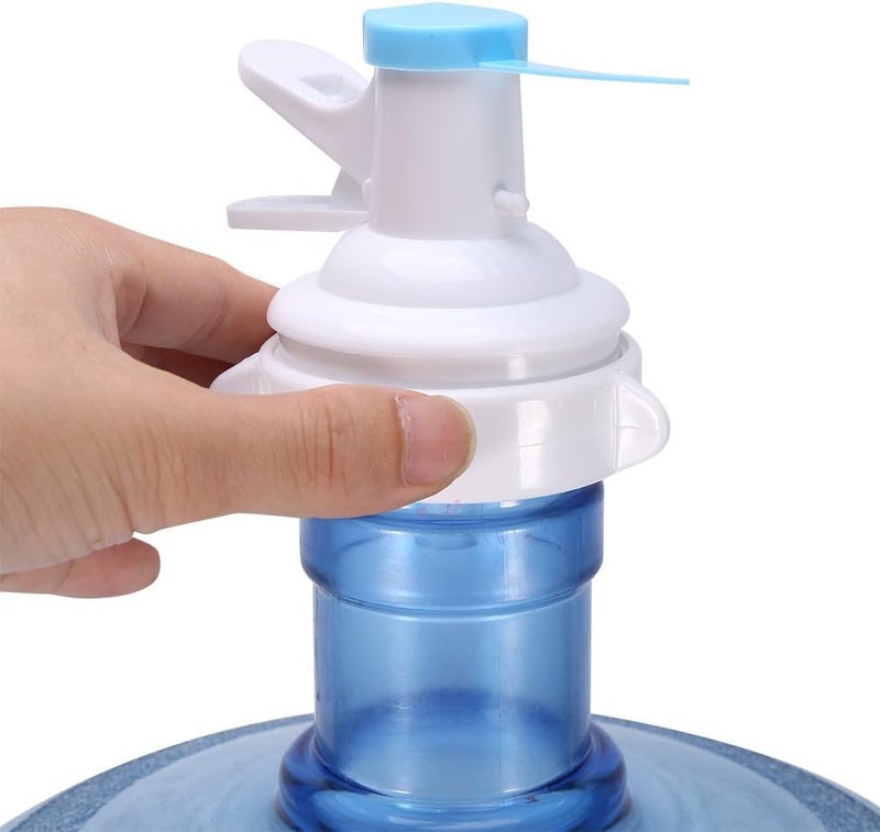 Butterthief Water Dispenser Valve Reusable Water Bucket Jug Plastic Spigot Faucet Nozzle with Dustproof Cap | Water Jug Dispenser Valve | Crown Top for Drinking Water Bottle - Image 5