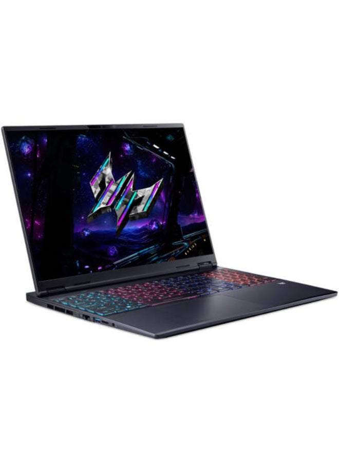 أيسر لابتوب الألعاب Predator Helios Neo 16 مع شاشة WQXGA بحجم 16 بوصة، معالج Core Ultra 9-275HX/16GB RAM DDR5/1TB SSD/8GB Nvidia Geforce RTX 5060/نظام DOS (بدون ويندوز) - Image 2