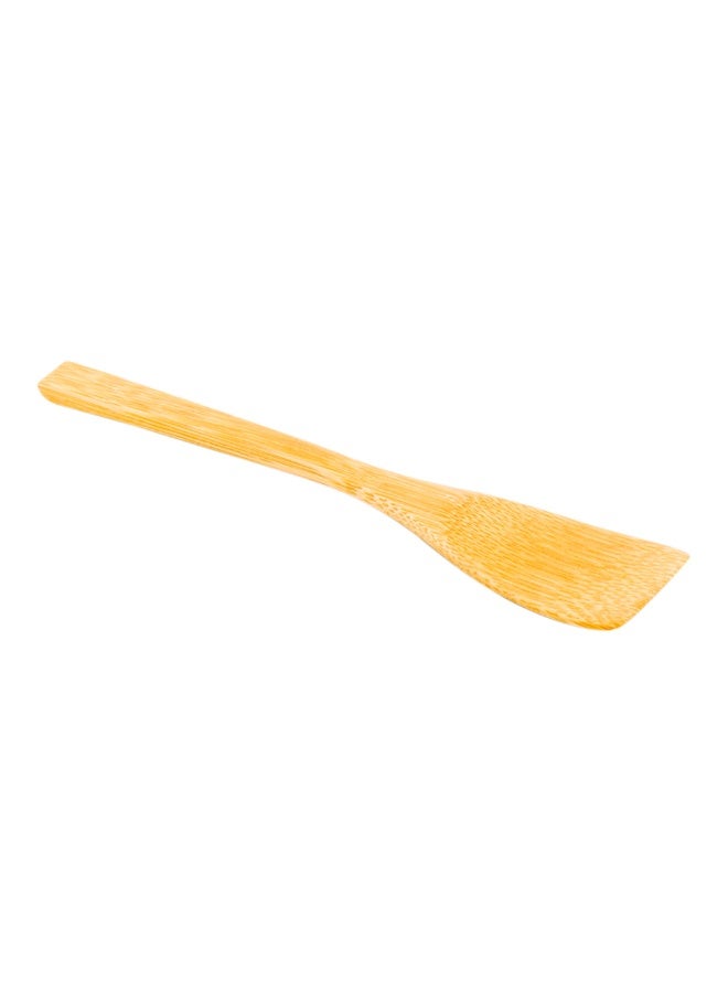 Restaurantware 5.9 Inch Bamboo Spatula, 100 Bamboo Spoons For Cooking - Flat, Sustainable, Bamboo Bamboo Serving Spoons, For Plating Or Serving At Large Catered Events  - Image 1