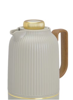 Badraig 2-Piece Coffee And Tea Vacuum Flask Green Grey/Gold 1 Liter  - Image 2