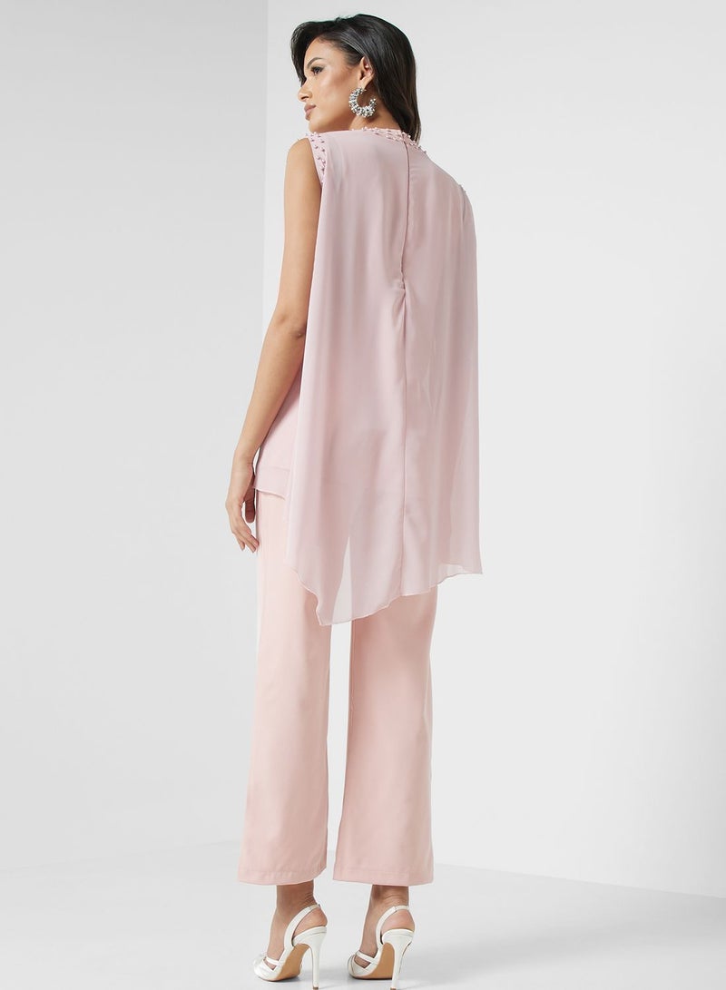 Khizana Sleeveless Top & pant Set  - Image 2