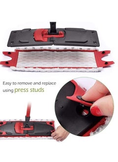 Zalcoon Microfiber Floor Mop Pads Replacement for Vileda Ultramax Refill Pad, Reusable Pads Replacement Head Compatible with UltraMax Mop (Pack of 2)  - Image 3