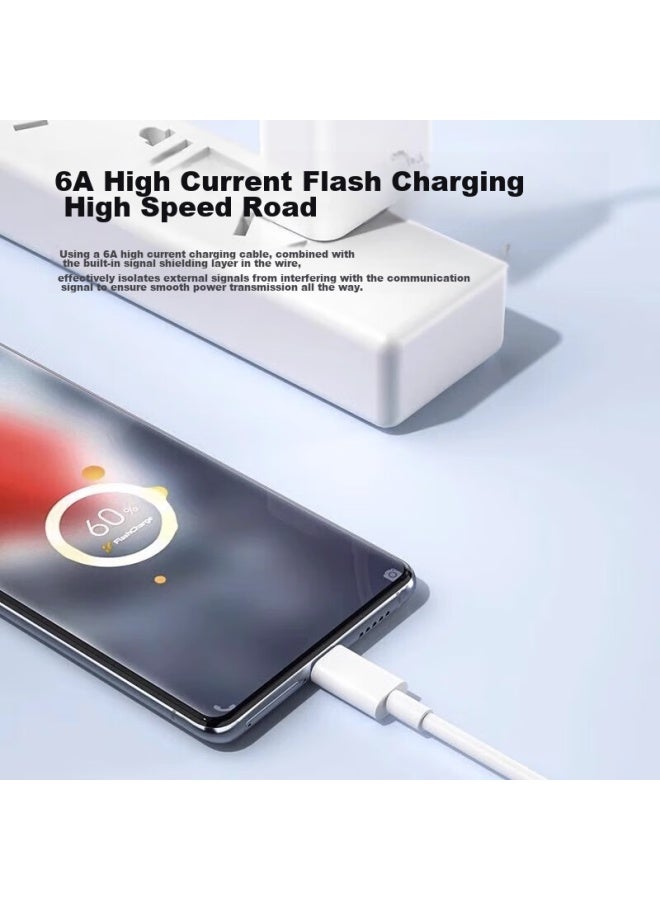 Ten Flashes Shan, Suitable For Vivo Iqoo Data Cable, 120w Super Flash Charging Cable, For Iqoo9/10/11/12x Fold2 X90/5pro/neo7, Dual-head Type-c - Image 2